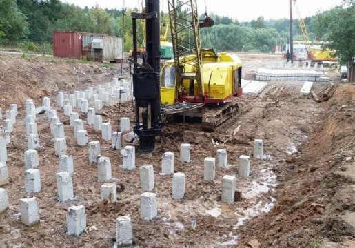 Забивка свай стоимость услуг и где заказать - Оренбург