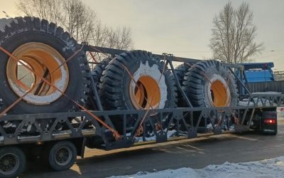 Тралы для перевозки больших грузовых колес - Матвеевка, заказать или взять в аренду