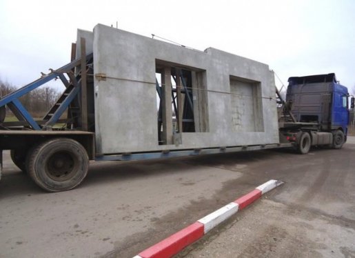 Перевозка бетонных панелей и плит - панелевозы стоимость услуг и где заказать - Оренбург