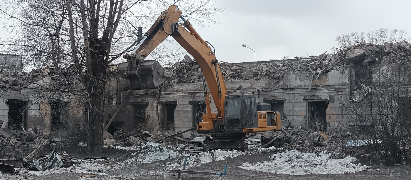 Демонтажные работы, услуги спецтехники в Курманаевке