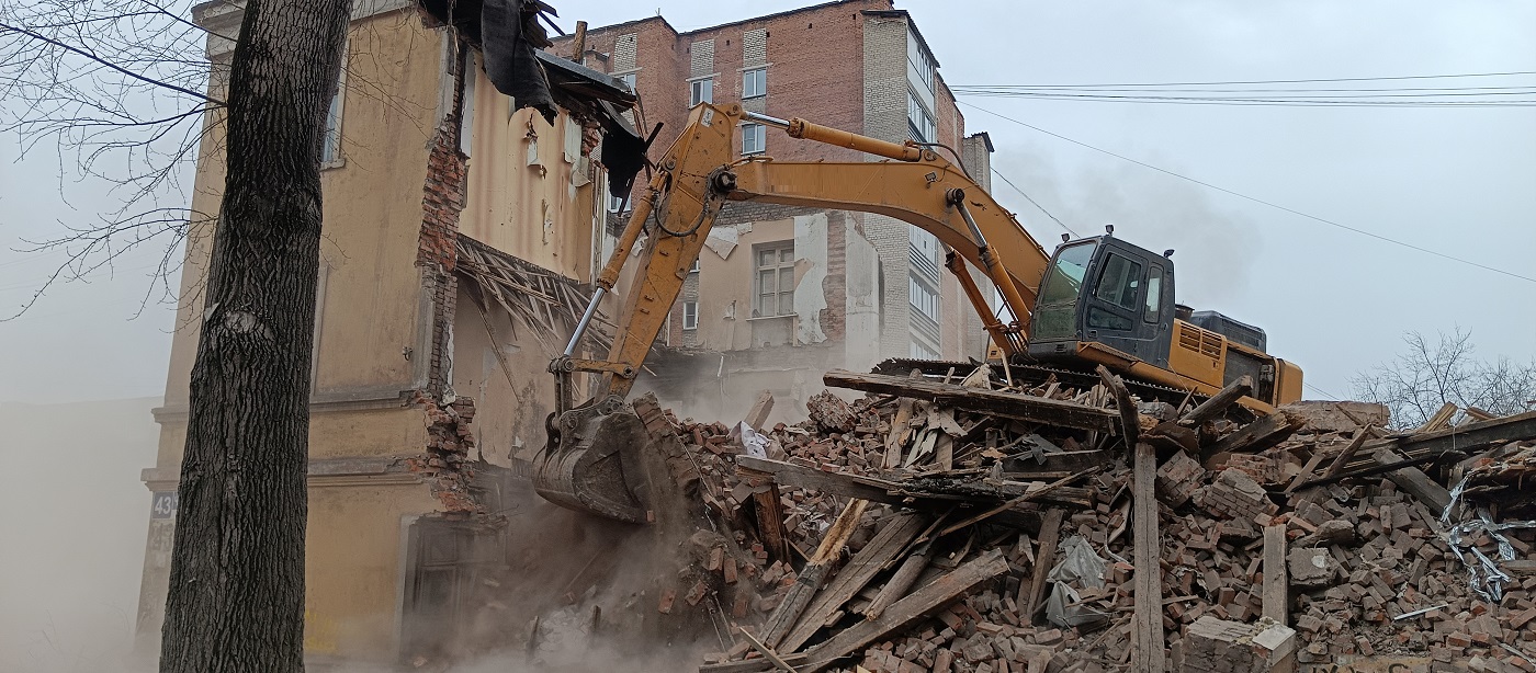 Услуги по сносу и демонтажу старых домов, строений и сооружений в Ташле